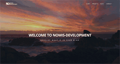 Desktop Screenshot of nomis-development.net